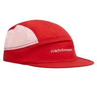 Casquette peak performance trail rouge