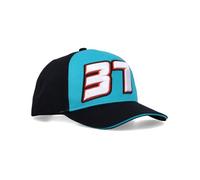 Casquette Pedro Acosta 37 Red Bull KTM Racing Team Moto GP Officiel Adulte Noir Taille unique