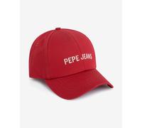 Casquette Pepe Jeans Westminster rouge blanc