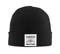 Casquette personnalisée R-Ricardes Bonnet Unisex Bonnet Chaud Hiver Femme Bonnet Tricot Hip Hop Extérieur Marseille France Skullies Bonnets Bonnets