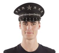 Casquette Plat Avec Clous Multicolore