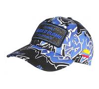 Casquette Plata o Plomo Bleue et Noire Strass Street Colombia Baseball - Taille Unique - Bleu