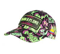 Casquette Plata o Plomo Vert Fluo et Violette Strass Colombia Baseball - Taille Unique - Vert