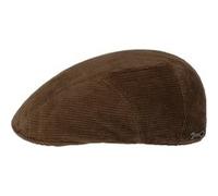 Casquette Plate Curson Cord Driver by Stetson marron foncé XL (60-61 cm)