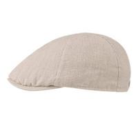 Casquette Plate en Lin by Lipodo beige M (57-58 cm)