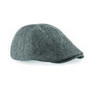 Casquette plate Ivy - BEECHFIELD - B622 - Style britannique - Gris foncé - Unisexe