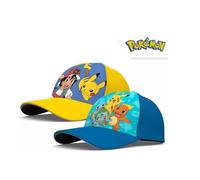 casquette Pokemon 54 jaune et bleu ( couleur variable) pour enfants