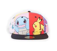 Casquette Pokemon - DIFUZED - Multi pop - Multicolore - Coton - Adulte - Mixte - Printemps / Été - Classique