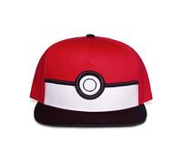 Difuzed Pokemon Snapback Pokeball Cap Rouge Enfants