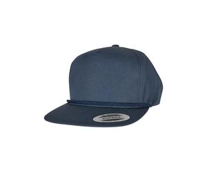 Casquette popeline Flexfit YP Clacssic Bleu TU