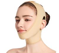 Casquette Post-chirurgie Faciale Par Aspiration, Lifting Par Fils Masque De Lifting Par Liposuccion Casquette pour La Mâchoire Inférieure Ceintures De Tonification Du Visage(L)