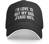 Casquette Pour Amoureux Des Chiens, J'adorerais, Mais Mon Chien N'a Pas Dit, Casquette Pour Femmes, Chapeaux De Papa, Chapeaux Réglables