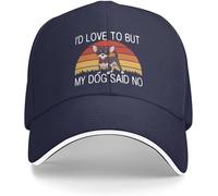 Casquette Pour Amoureux Des Chiens, J'adorerais Mais Mon Chien N'a Pas Dit De Casquette Pour Femmes, Chapeau De Papa, Chapeau Vintage