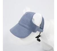 Casquette pour Chien Personnalisée Brodée,Convient Aux Chiens, Aux Chats et Aux Chats pour Sortir à I'ombre en été, Disponible en Plusieurs Couleurs. (Blue)