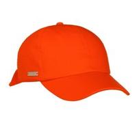 Casquette pour Femme Uni Cotton by Seeberger orange One Size