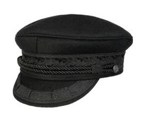 Casquette Prince Henri by Hammaburg noir 57 cm
