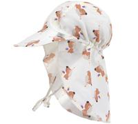 Casquette Protège Nuque Anti-uv Blanc 2/3A