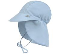 Casquette protège nuque anti-uv bleu ciel (03-06 mois)