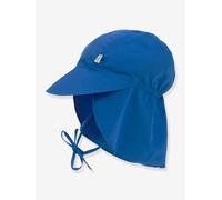 Casquette protège nuque anti-UV LÄSSIG bleu 3/6M(60/67)