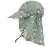 Lassig - Casquette protège nuque anti-UV Scooter/Chien vert - 07-12 mois