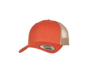 Casquette rÃ©tro Flexfit Trucker 2-Tone Orange TU