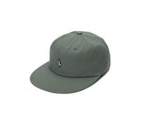 Casquette réglable à visière plate à 6 panneaux Volcom ~ Full Stone Dad abyss