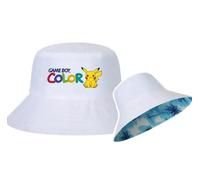 Casquette - Rick Boutick - Game boy color Pokémon Pikachu blanc réversible - Taille unique - Homme et Femme