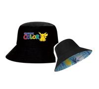 Casquette - Rick Boutick - Game boy color Pokémon Pikachu noir réversible - Taille unique - Homme et Femme