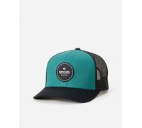 Casquette Rip Curl Homme Routine Trucker Yupoong Coton Snapback Curve Visor Bleu
