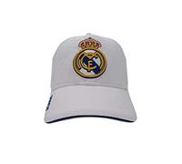 Casquette RMCF Real Madrid Junior Enfant Blanche réglable par Scratch 2017-2018 1ère équipe Officiel
