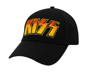 Casquette Rock Ã Gogo Kiss Gradient Logo Noir TU