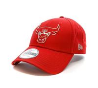 New Era 9Forty Snapback Cap - FOIL LOGO Chicago Bulls rouge