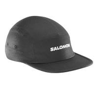 Casquette Salomon Logo 5 Panneaux, Logo Salomon Graphique, Utilisation Polyvalente au Quotidien, Confort en Coton Doux et Respirant, Coupe Ajustable