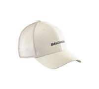 Casquette salomon logo trucker beige