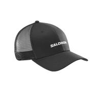 Casquette salomon logo trucker noir