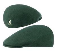 Casquette Seamless Wool Gatsby 507 by Kangol vert foncé M (56-57 cm)