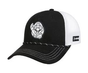 Casquette Semi Curved Super Mario by Capslab noir One Size