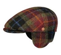 Casquette Simon Harris Tweed by Mayser rouge foncé 57 cm