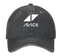 Casquette Snap.back homme Pour Av-icii, avec Visiere Hiver Automne Printemps Ete Printemps-ete, for Sport Hip Pop Golf, Visière