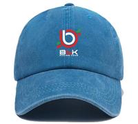 Casquette Snap.Back Homme pour Bi-mo.ta, avec Visiere Hiver Automne Printemps Ete Printemps-ete, Sport Extérieur Sunhat pour Hommes Femmes, Trucker(Blue)