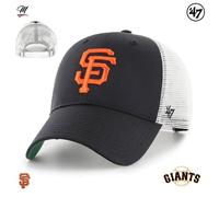Casquette Snapback - 47 Brand - BRANSON - San Francisco Giants - Noir - Ajustable