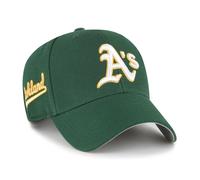 Casquette Snapback '47 Brand MLB Oakland Athletics Sure Shot MVP, Vert Foncé