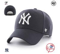 Casquette Snapback - 47 Brand - MVP New York Yankees - Navy - 85% acrylique - Automne/Hiver