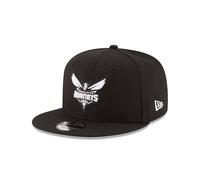 Casquette snapback 9Fifty NBA Charlotte Hornets pour homme, taille unique, noire, New Era