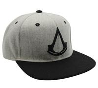 Casquette Snapback À Visière Assassin's Creed ABYstyle Logo Noir Gris