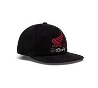 Casquette snapback ajustable Fox Racing Honda Noir