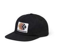 Black Diamond Casquette BD Washed – Patch logo délavé – Taille unique – Noir/Blanc