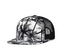 Casquette snapback classique personnalisée casquette de camionneur style hip hop casquette plate pour papa casquettes de baseball pour hommes casquette de skateboard urbaine rue, Gris palmier, S-4XL