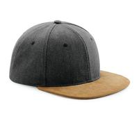Casquette snapback en daim Beechfield 58 cm
