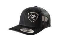 Ariat Casquette snapback enfant Offset Grey Signature Logo Noir TU